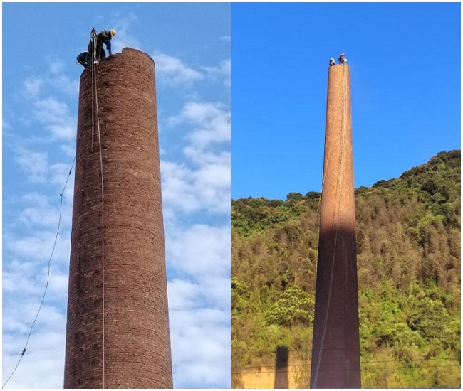 煙囪拆除-廢棄煙囪怎樣做到安全快捷拆除？